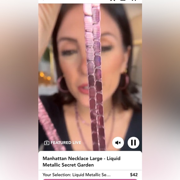 By Alexa Rae Manhattan Necklace- LM Wildflower - Picture 7 of 8